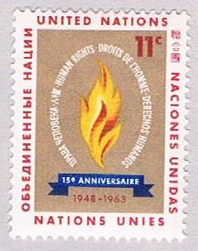 United Nations NY 122 MLH Flame 1963 (BP52610)