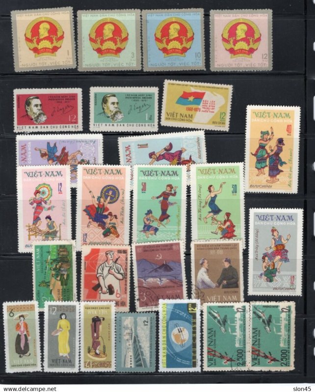 Vietnam 1946 and up Accumulation Unused Used Mostly/CTO 16901