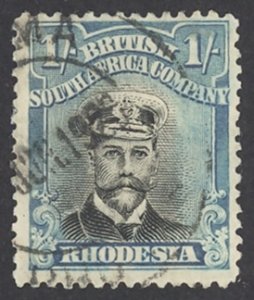 Rhodesia Sc# 130 Used (a) 1922 1sh King George V