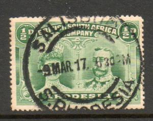 Rhodesia #101b perf 15 Used E819