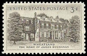 PCBstamps   US #1081 3c Wheatland, MNH, (3)