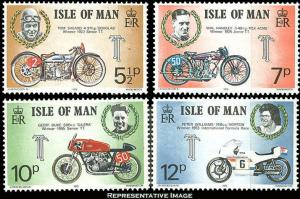 Isle of Man Scott 66-69 Mint never hinged.