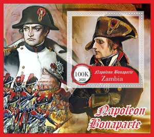 Stamps. Napoleon Bonaparte   6 sheets perf Zambia MNH **