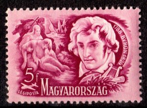 Hungary 1948 Sc#CB6 LORD BYRON Writer Single MNH