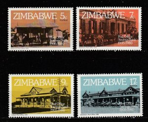 Zimbabwe   434-37     (N**)   1980   Complet