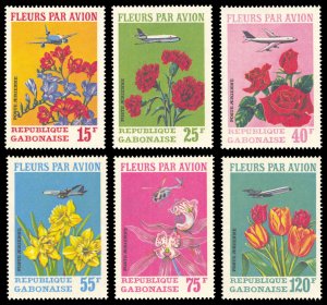 Gabon 1971 Scott #C109-C111 Mint Never Hinged