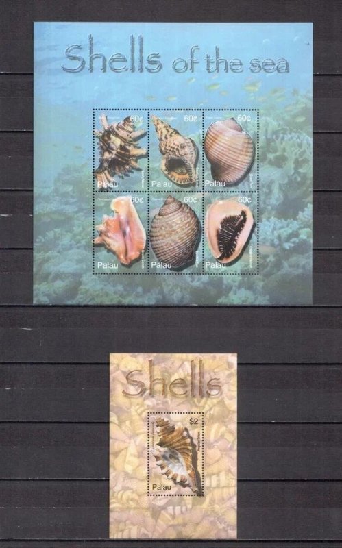 2003	Palau	marine life shells klb+s/s MNH	241