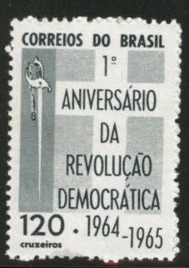 Brazil Scott 996 MNH** 1965 Democratic Revolution stamp