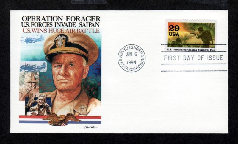 Ten Different U.S. FDC WWII!