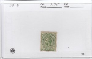 Falkland Islands 30 used