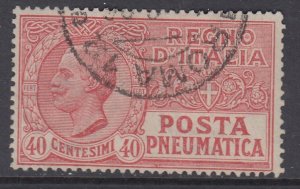 ITALY 1925 - Sassone Posta Pneumatica n. 9 - 1000$ - used