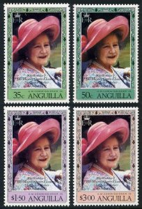 Anguilla 394-397,MNH.Michel 392-395. Queen Mother Elizabeth,80th birthday,1980.