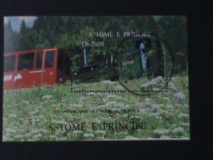 ST.THOMAS-1997 CLASSIC ANTIQUE TRAIN - CTO -SHEET VF FANCY CANCEL-LAST ONE