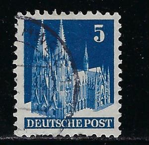 Germany AM Post Scott # 636, used