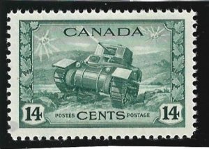 Canada Scott #259 Mint NH 14c Ram Tank 2018 CV $11.25