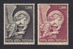 Vatican City   #C53-C54  MNH  1968   AIR  Archangel Gabriel