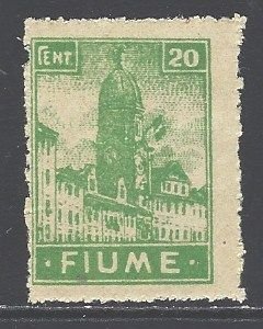 Fiume 32a mint hinged (RRS)