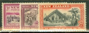 HB: New Zealand 226, 227, 228, 229-241 mint most MNH (239 mint) CV $140