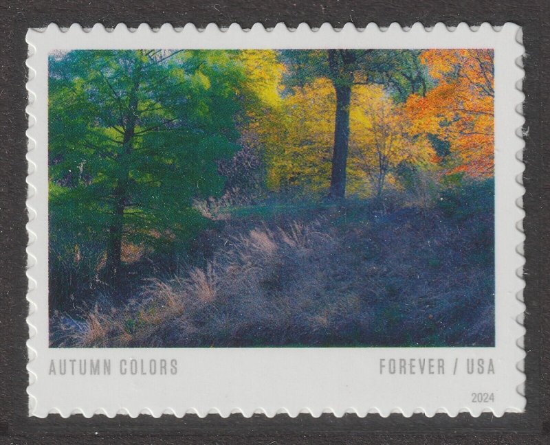 US 5938-5929 Autumn Colors F single set 10 MNH 2024