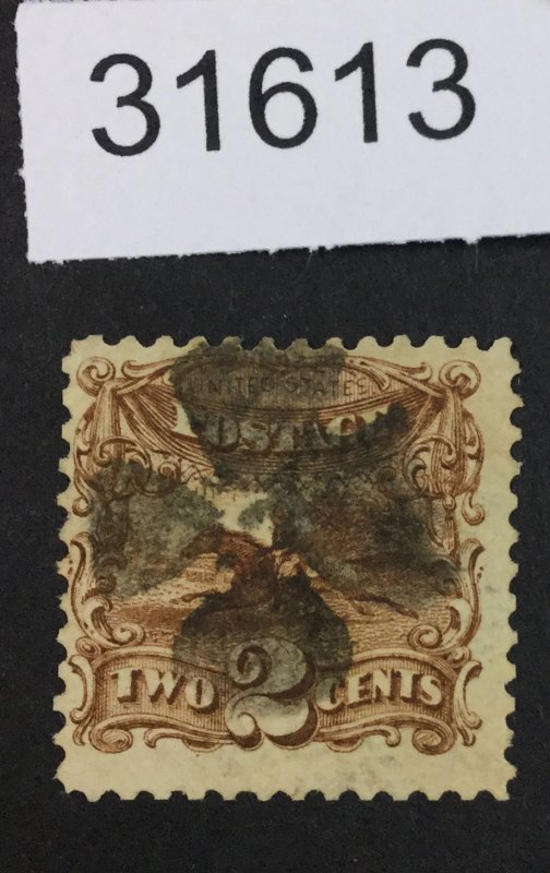 US STAMPS  #113 USED LOT #31613