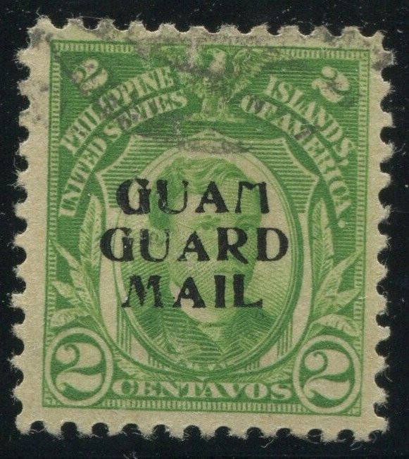 Guam Guard Mail M1 Used Stamp BX5241