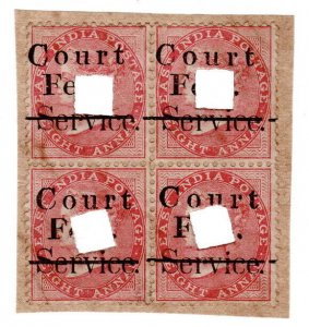 (I.B) India Revenue : Court Fees 8a (1870)