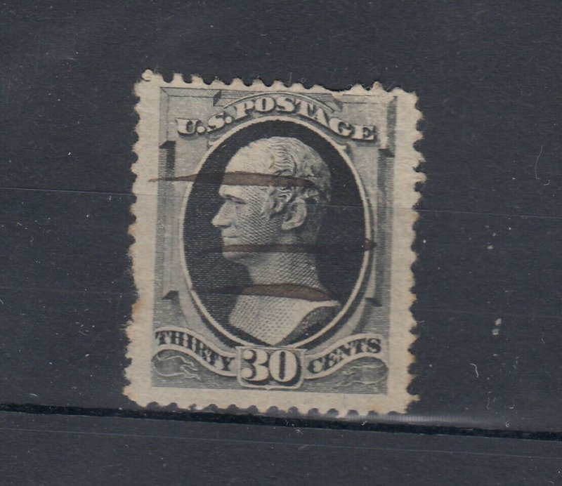 USA 1870/79 30c Hamilton Fine Used No Grill JK6121
