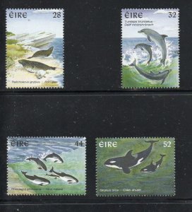 Ireland Sc 1049-52 1997 Marine Life stamp set mint NH