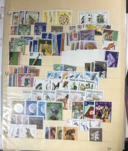 Worldwide Stamps On Stock Pages British Colonies & More