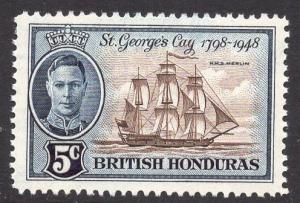 BRITISH HONDURAS Scott 134