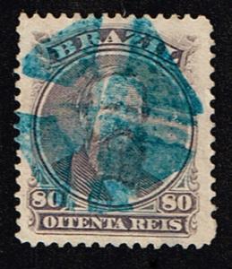 Brazil - Sct. #57 - 1866 - Used