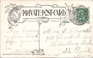 Canada 1907 - Postcard - North Portal & Mocsf-Jaw M3 - F71319