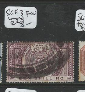 ORANGE FREE STATE (P1203B) ARMS POSTAL FISCAL SG F3 FISCAL USED