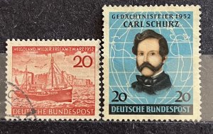 Germany #690-691 Used- SCV=$12.75