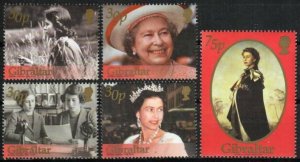 Gibraltar Stamp 896-900  - Queen Elizabeth, 50th anniversary