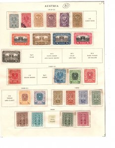 Austria - Collection  / Lot of 96 Stock & Album Pages for Collector or Resale