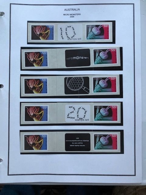 Australia Binder - 42 Pages All OGNH