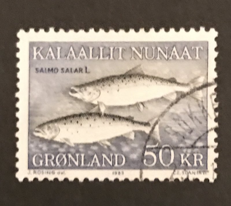 Greenland 1981-6 #141 Used, CV $10