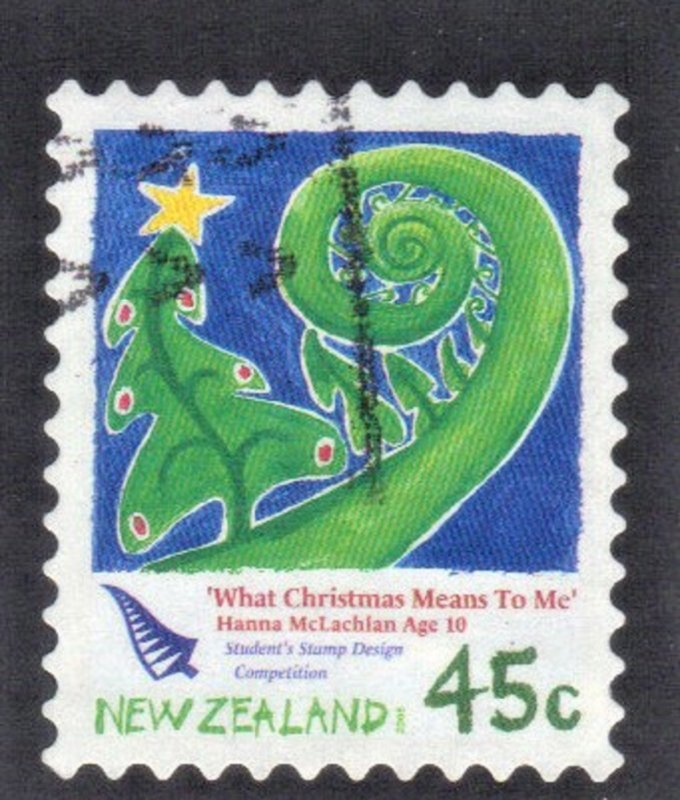 NEW ZEALAND SCOTT #2098 USED  ,45c 2006