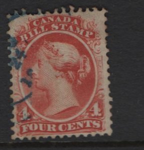 CANADA FB21  USED BILL STAMP