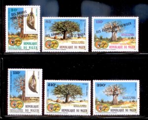 Niger 1985 SC# 708-13 MLH-OG L2733