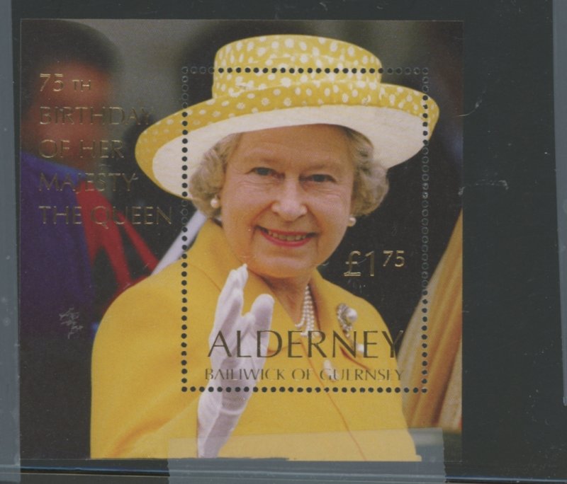 Guernsey/Alderney #163 Mint (NH) Souvenir Sheet