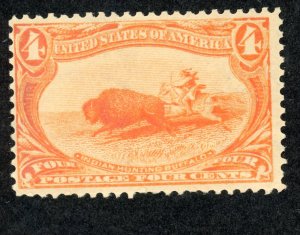 US 287 MNH 1898 4c orange Trans Mississippi Expo