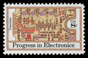 PCBstamps   US #1501 8c Electronics - Transistors, MNH, (29)