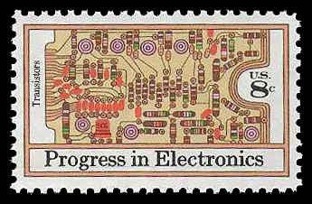 PCBstamps   US #1501 8c Electronics - Transistors, MNH, (29)