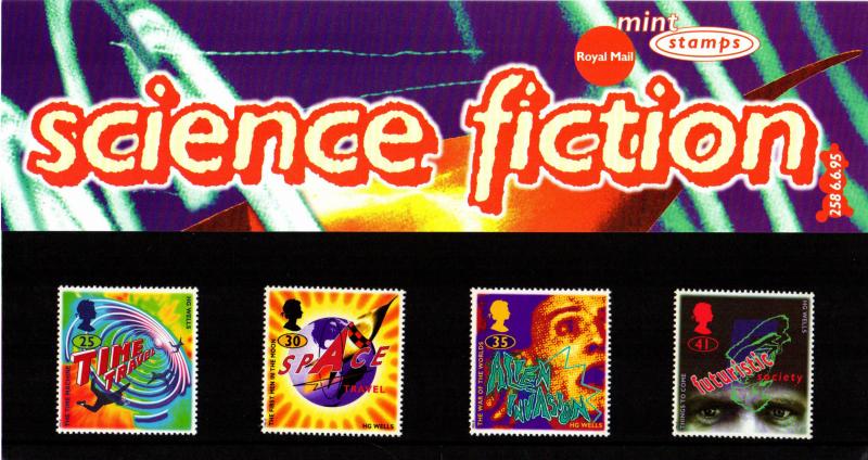 PRESENTATION PACK PP225 1995 - SCIENCE FICTION (printed no.258)