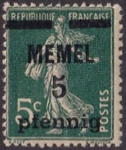 Memel #18 Mint
