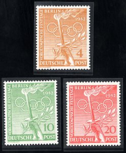 Germany Stamps # 9N81-3 MNH XF