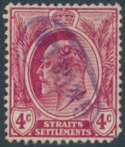 Straits Settlements    SC# 132 Used  (Lake) spacefiller see details & scans