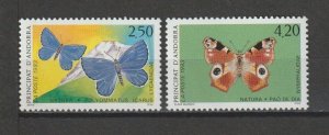 ANDORRA 1993 SG F475/6 MNH